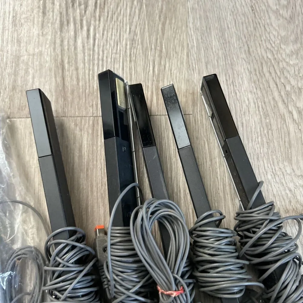 Nintendo Wii Sensor Bar Lot of 6 OEM Wired RVL-014 Wii & Wii U Genuine Tested